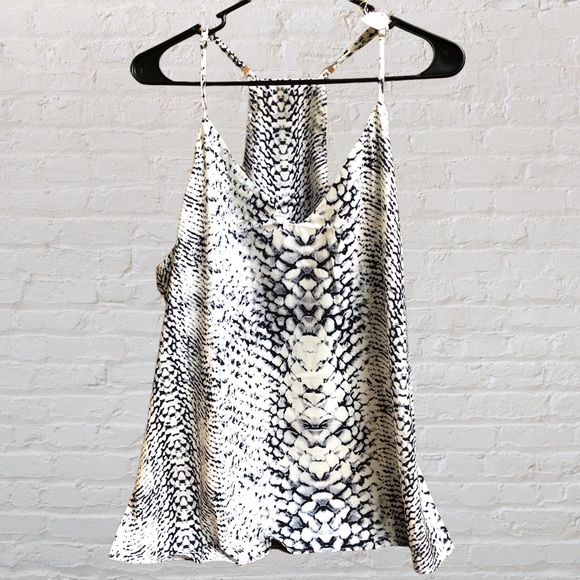 Snake print tank racer back - Picture 3 of 8